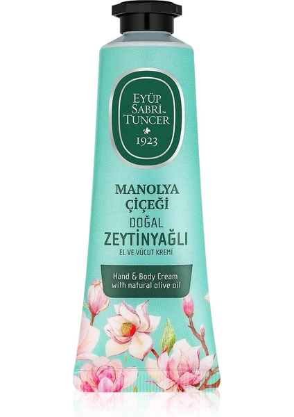 Eyüp Sabri Tuncer Manolya Çiçeği Doğal Zeytinyağlı El Ve Vücut Kremi 50 Ml