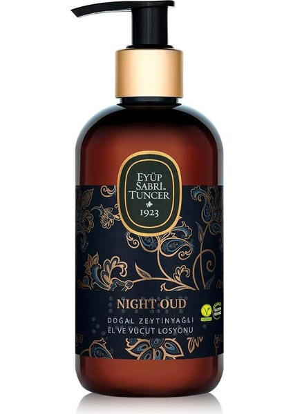 Night Oud Doğal Zeytinyağlı Losyon 250 Ml
