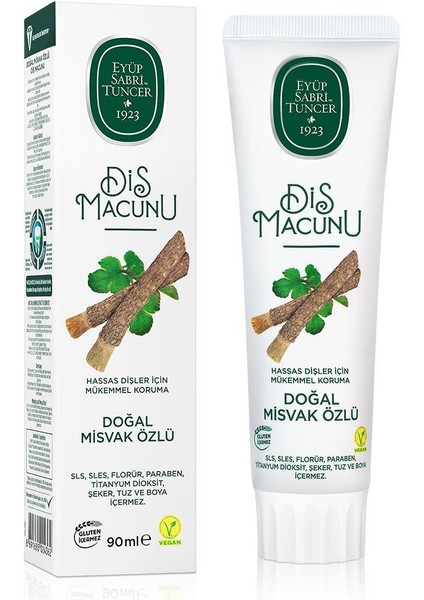 Doğal Misvak Özlü Diş Macunu 90 ml