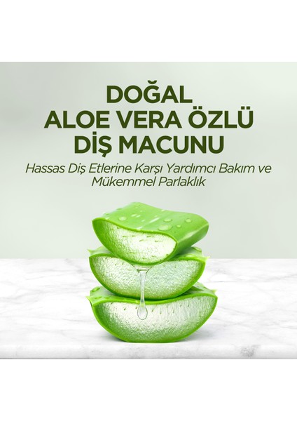 Eyüp Sabri Tuncer Doğal Aloe Vera Özlü Diş Macunu 90 ml