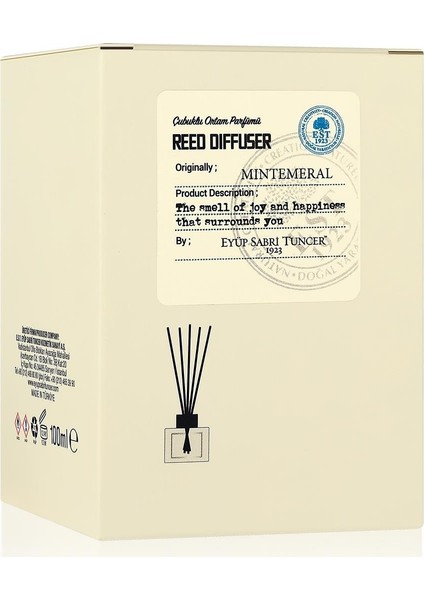 Mintemeral Çubuklu Oda Kokusu 100 ml
