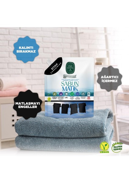 Doğal Zeytinyağı Içerikli Çamaşır Yıkama Sıvısı Siyahlar 1,5 Lt