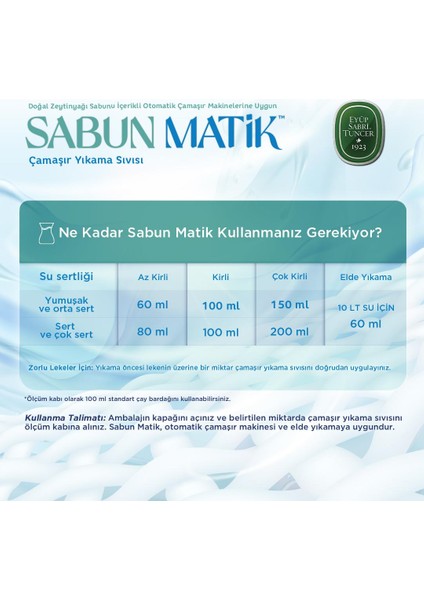 Doğal Zeytinyağı Içerikli Çamaşır Yıkama Sıvısı Siyahlar 1,5 Lt