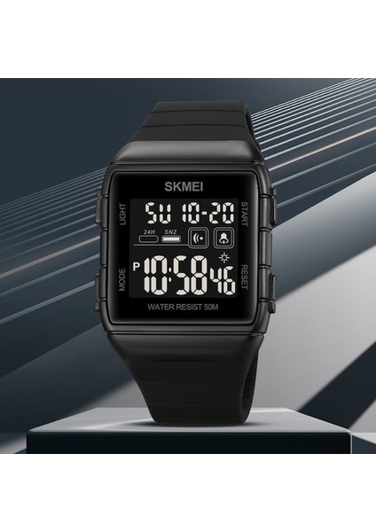 Skmei 1960 Paslanmaz Çelik Silikon Kayış Erkek Kol Saati Siyah Beyaz (Yurt Dışından) modelleri