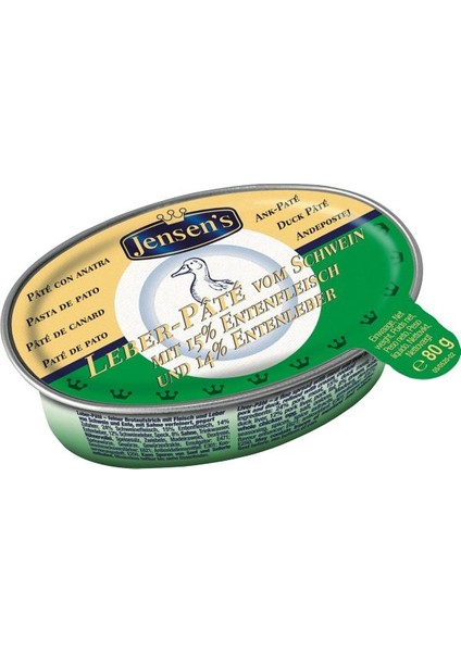 Ördek Etli ve Ördek Ciğerli Domuz Ciğeri Ezmesi 80g