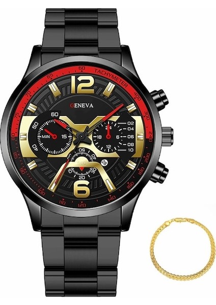 Fashionwoca WN046 Siyah Erkek Kol Saati (Yurt Dışından)