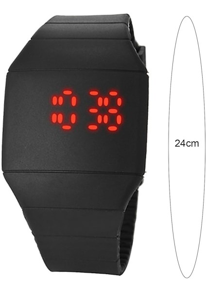 Kadın Erkek Kol Saati / Dijital LED Silikon Spor Safir Blue Lake (Yurt Dışından)