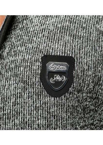 Oversize Kapşonlu Spor Ceket Dokulu Eşofman Üstü Bgsm 3643 indirimleri