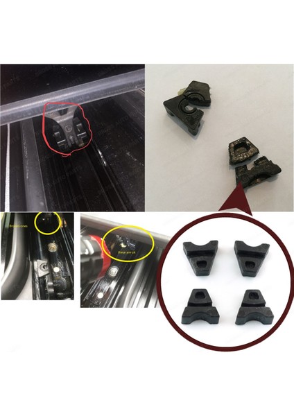 Mercedes Cla Class C117 Sunroof Kızak Tamir Braket Klipsi 14-2019 modelleri