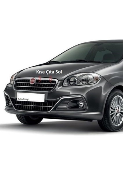 Fıat Linea Panjur Çıtası Krom (Kısa Sol) 2012-2018 fiyatları