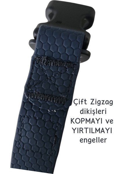 Su Geçirmez Sağlam D-Halkalı Lacivert Köpek Boyun Tasması - Medium fırsatları