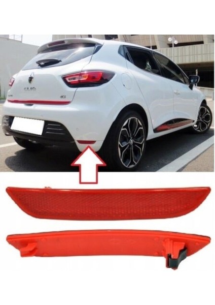 Behin Dizayn Renault Clio 4 Tampon Reflektörü Sağ 2012-2019 265605789R