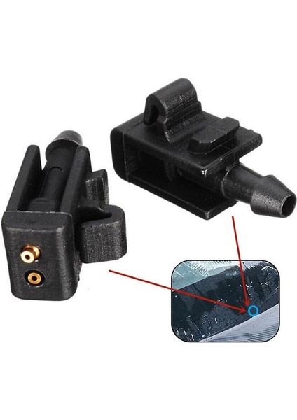 Renault Megane Cam Su Fıskiye MEMESI2002-2009 2 Adet 8200082347