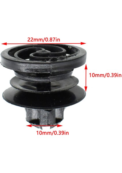 Honda Accord Vidalı Çamurluk Etek Klipsi 25 Adet 1985-1998
