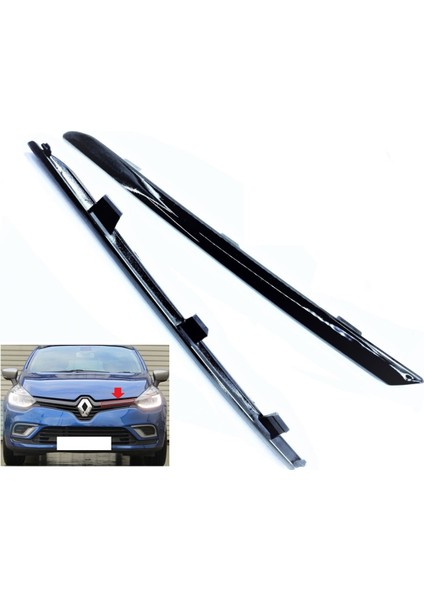 Renault Clio 4 Panjur Çıtası Siyah Sağ 2012-2023 620756945R