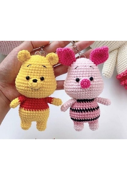 Winnie+ Piglet Anahtarlık