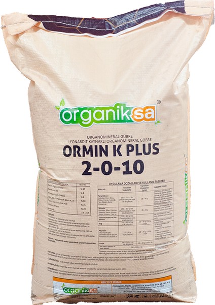 Ormin K Plus fiyatları
