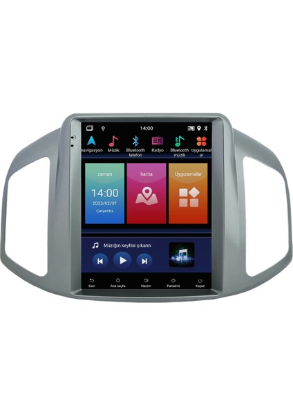 Chevrolet Captiva (2012-2015) Android 14 Multimedya Carplay 10 Inch 4 GB Ram / 64 GB Hafıza CRV-4805XDT