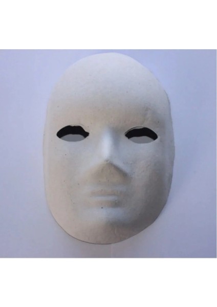 10 Adet, Karton Maske, Boyanabilir Eğitici Maske Boyama, Etkinlik ve Hobi Maskesi