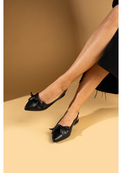 Fiyonk Detaylı Ince Taban Comfort Kadın Babet 64-749-24 fiyatları