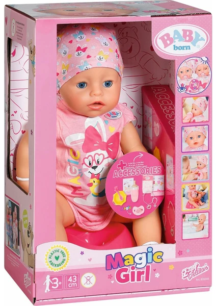 Baby Born 43CM Magic Girl Bebeği 835005