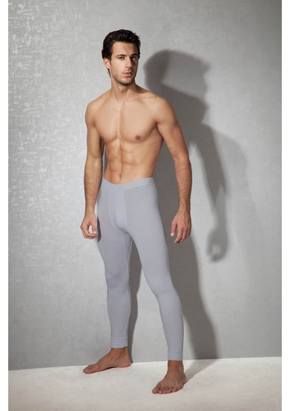 Gri Erkek Modal Kalın Termal Alt Içlik