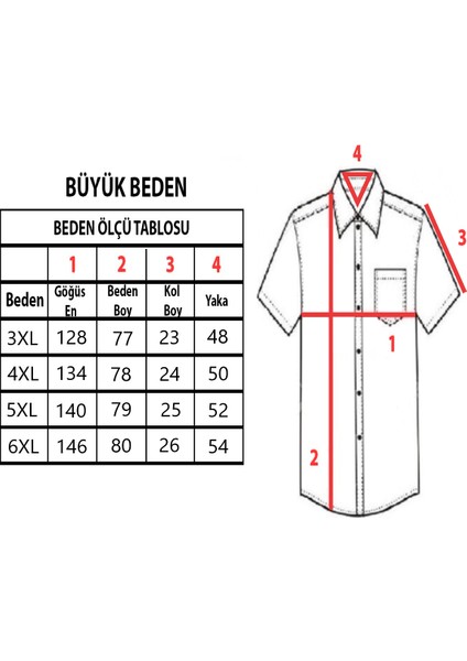 Erkek Büyük Beden Lacivert-Gri Ekose Likralı Pamuk Düğmeli Yaka Cepli Kısa Kol Gömlek Kk-8028-Tss fırsatları
