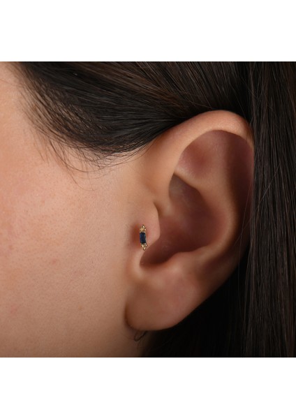 Safir Taşlı Tragus Piercing