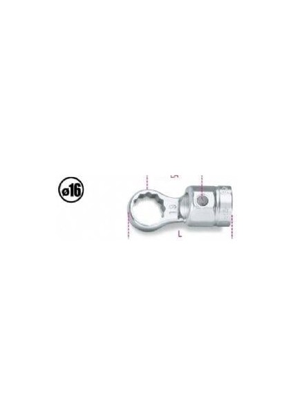 652 Yıldız Tork Anahtarı Kafası 22MM