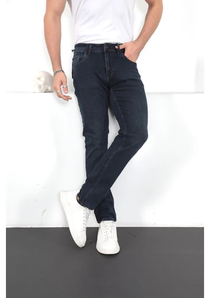 Enzim Jeans Erkek Likralı Denim Regular Fit Jeans