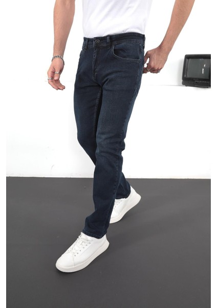 Enzim Jeans Erkek Likralı Denim Regular Fit Jeans