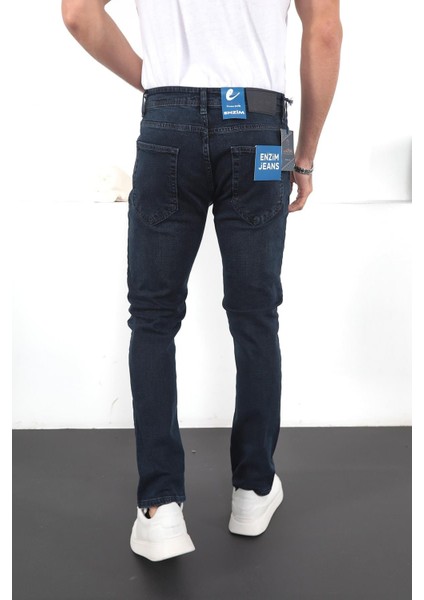 Enzim Jeans Erkek Likralı Denim Regular Fit Jeans