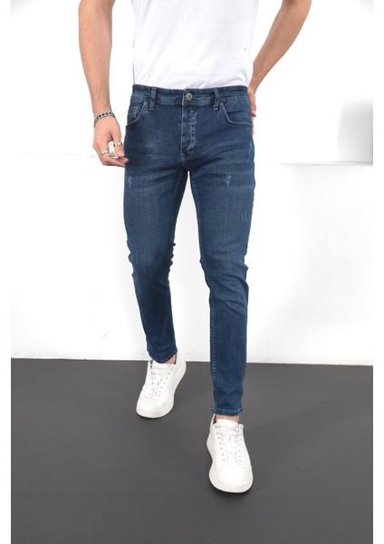 Enzim Jeans Erkek Likralı Denim Skinny Fit Jeans