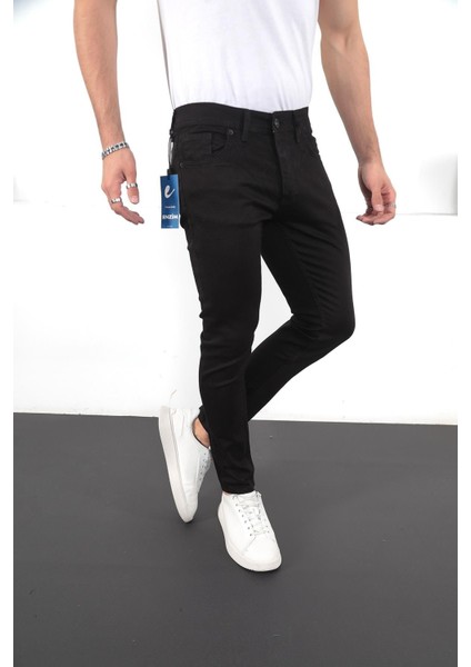 Enzim Jeans Erkek Likralı Denim Skinny Fit Jeans