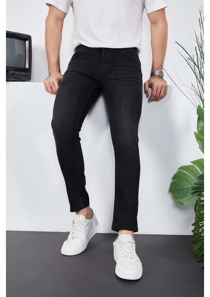 Enzim Jeans Erkek Likralı Denim Skinny Fit Süper Dar Jeans