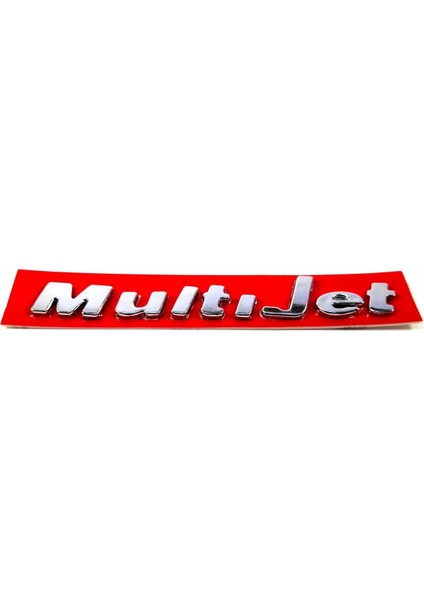 Fıat Albea Multijet Bagaj Yazısı Nikelaj 106MM-13MM 51831915