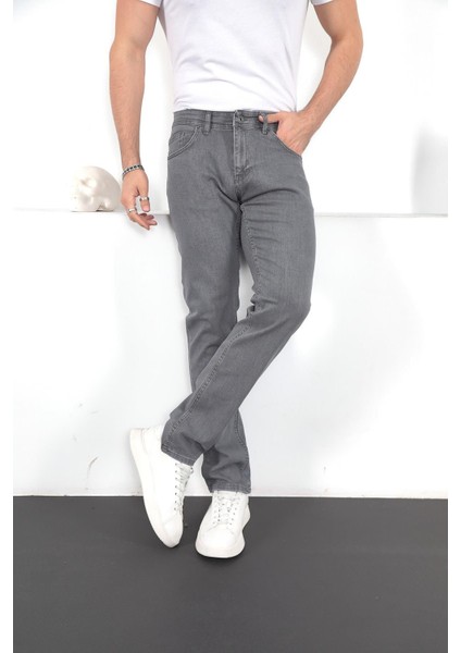 Erkek Likralı Denim Regular Fit Jeans