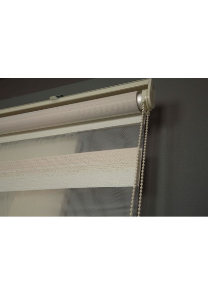 Sarı Simli Stor Zebra Perde Oturma Odası Perdesi, Mutfak Perdesi Alüminyum Dayanıklı Kasa fırsatları