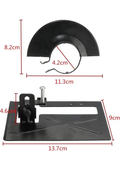 Değişken Açılı Taşlama Kesme Makinesi Dönüşüm Aracı Açılı Taşlama Tutucu Güvenlik Kalkanı Dıy Araçları Ağaç Işleme (Kılıflı) (Yurt Dışından)