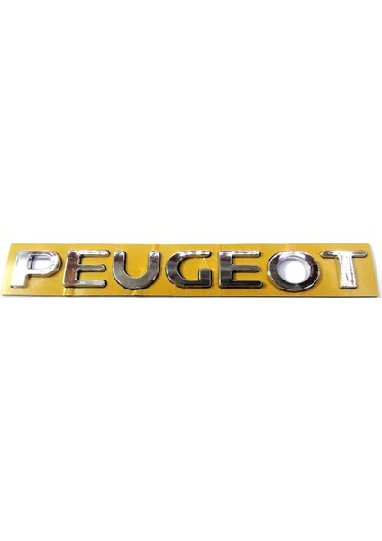 Peugeot 306 Bagaj Yazısı 225MM-25MM 8663GG