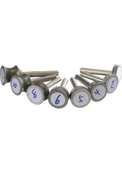 Cam Uçak Düz Kenar Pahı (12MM) Için Elmas Taşlama Tekerleği (Yurt Dışından)