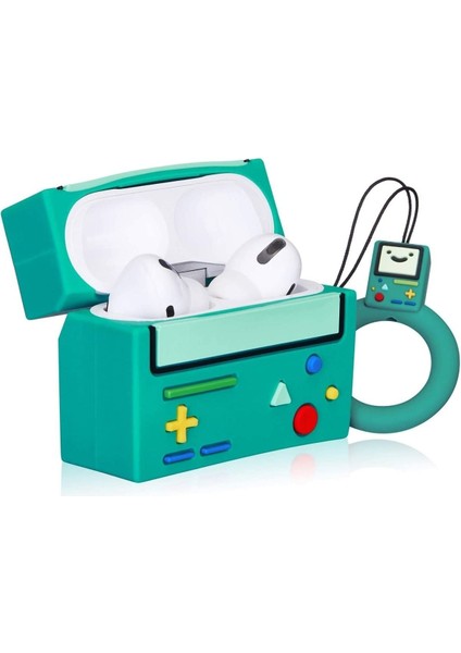 Air Pods Pro ve Pro 2. Nesil Uyumlu 3D Silikon Kılıf - Tetris