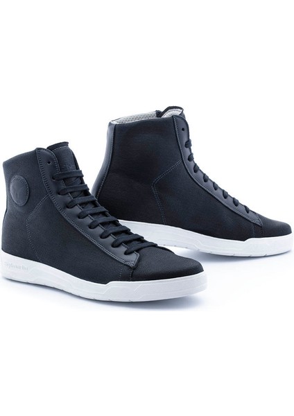 Grid Sneakers Yazlık Motosiklet Botu Mavi