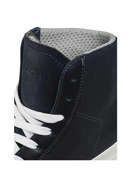 Grid Sneakers Yazlık Motosiklet Botu Mavi