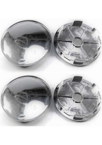 Vossen Unıversal Krom Jant Göbek Arması 69MM-63MM 4 Adet
