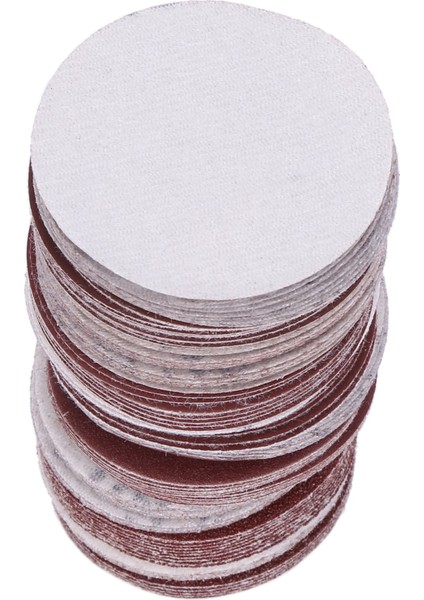 Alümina Zımpara KAĞIDI-100 Adet * Zımpara Diskleri (Yalnızca Diskler)-Kırmızı Kahverengi (Yurt Dışından) modelleri