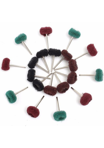 10 Adet Mini Matkap Aşındırıcı Fırça Naylon Parlatıcı Parlatma Tekerleği 3mm Shank Güneş Işığı Süper Mağaza (Yurt Dışından) fırsatları