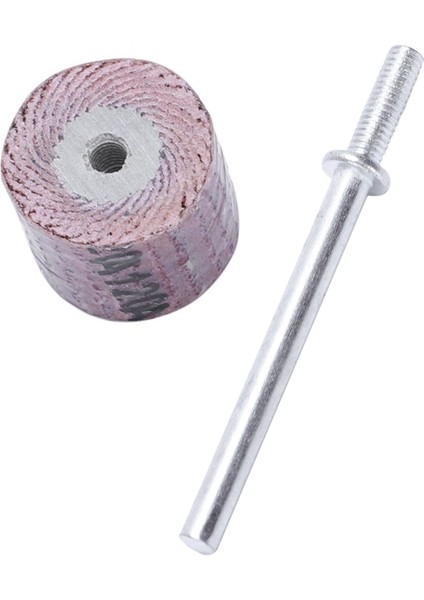 20 Adet 15MM Zımpara Bandı Tekerlek Diski 80/120/240/320/600GRIT Dremel Için Rotarytools (Yurt Dışından)