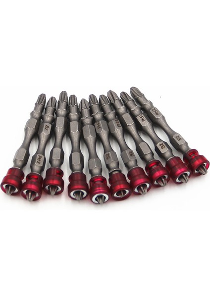 Adet/takım Ph2 Tek Kafa Manyetik Tornavida Uçları 1/4 Inç Hex Shank Güneş Işığı Süper Mağaza (Yurt Dışından)