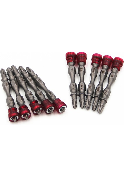 Adet/takım Ph2 Tek Kafa Manyetik Tornavida Uçları 1/4 Inç Hex Shank Güneş Işığı Süper Mağaza (Yurt Dışından)